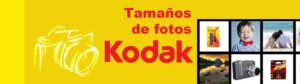 tamaños de fotos kodak