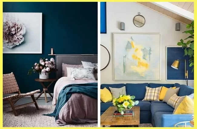 colores que combinan con el azul índigo