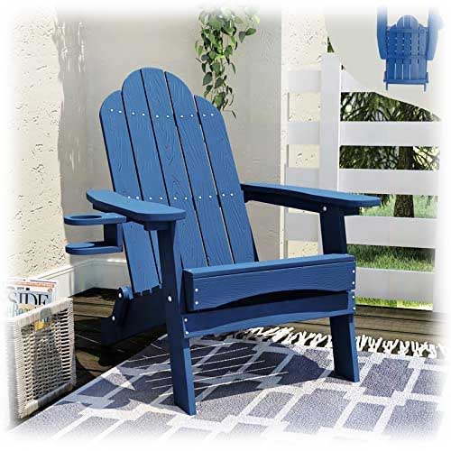 muebles de color azul Índigo