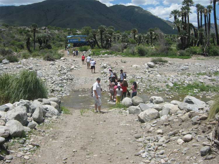 caminatas en estancia la candela, san luis
